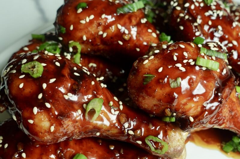 Sticky Teriyaki Drumsticks (Easy Budget Friendly Family Dinner)