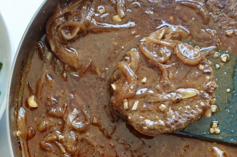Hamburger Steak with Onion Gravy (Easy One-Pan Comfort Dinner)