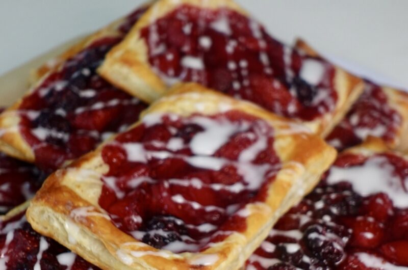 Berry Compote Puff Pastry