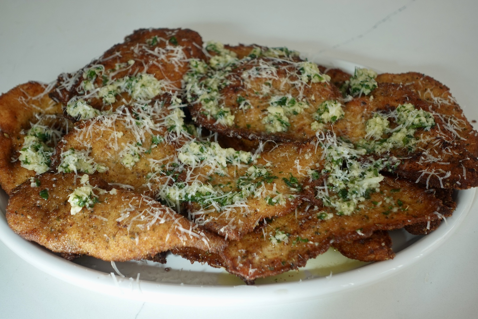 Garlic Parmesan Chicken Cutlets