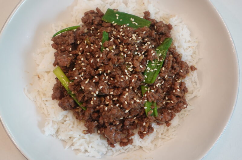 Mongolian Ground Beef